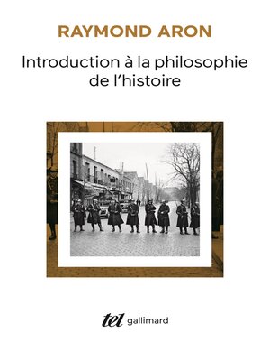 cover image of Introduction à la philosophie de l'histoire. Essai sur les limites de l'objectivité historique